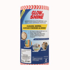 Nonwoven Multipurpose Cloth 23cm x 21cm (80 Sheets)