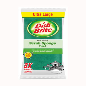 Scrub Sponge 2-in-1 - 7cm x 10cm