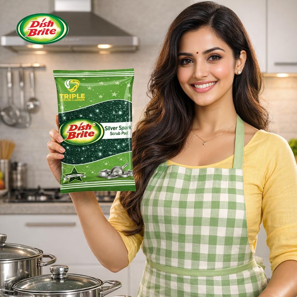 Dish Brite Silver Sparks